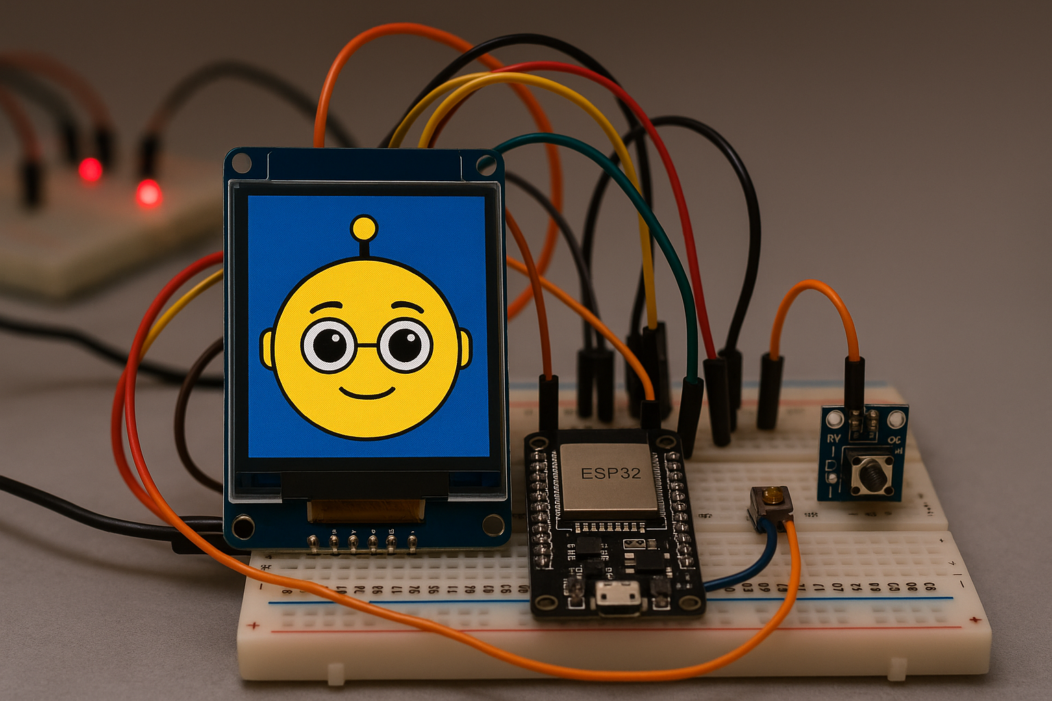 AI Companion prototype with ESP32, microphone and speaker